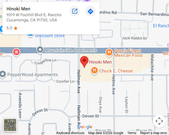 Location, 9319 W Foothill Blvd E, Rancho Cucamonga, CA 91730, United States